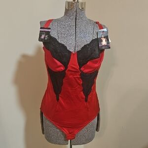 Maidenform Lace Firm Control Bodysuit